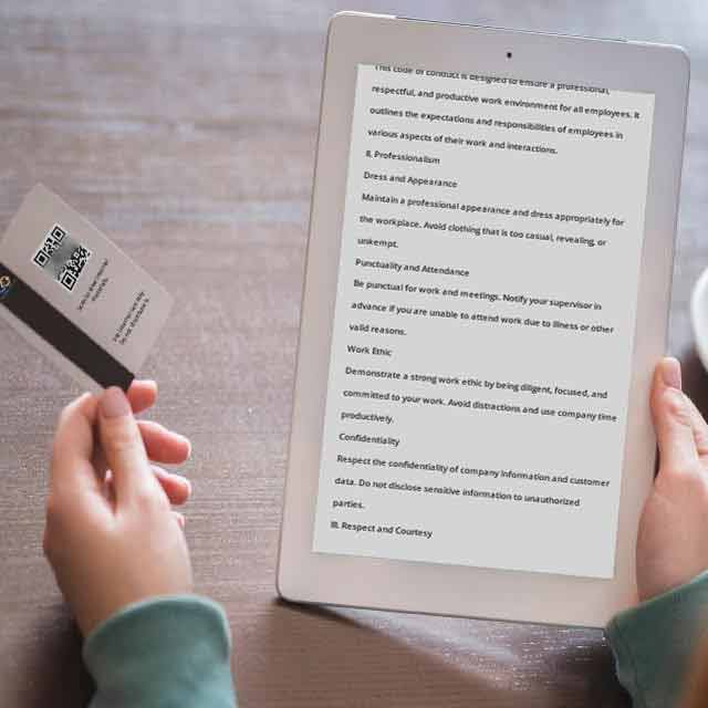 รหัส QR PDF