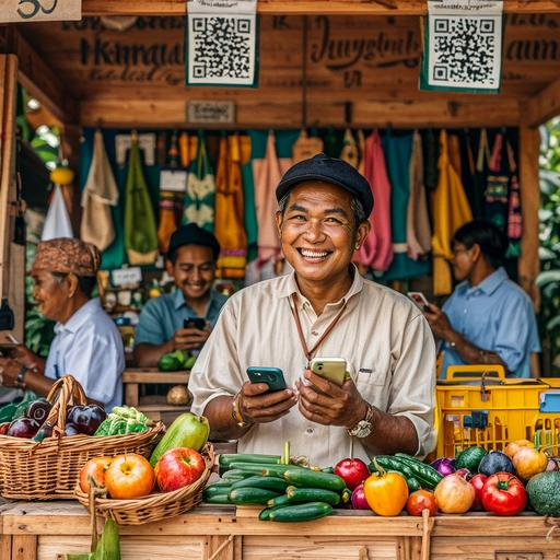 การบูรณาการ QR Code ในอินโดนีเซีย: ส่งเสริมการค้าผ่านการปรับตัวทางวัฒนธรรม